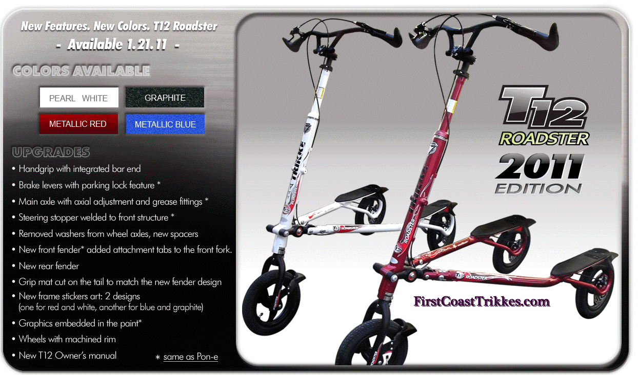 Trikke T12 Roadster 2011
